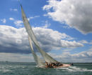 Wings practising for Classic Regatta